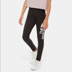 The North Face Girl Cotton Blend Legging NF0A3VEHKY41 black white