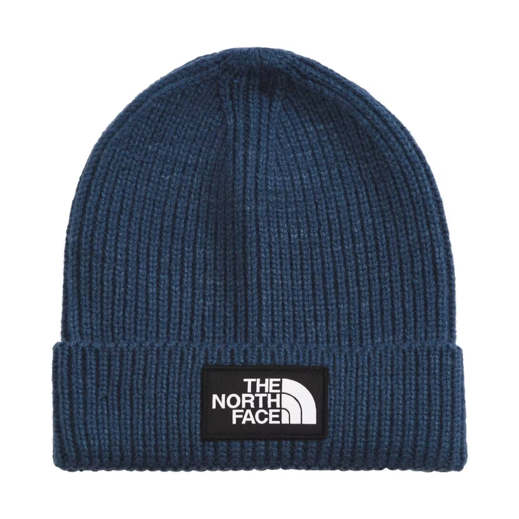 The North Face Kids' Box Logo Cuffed Beanie - Shady Blue