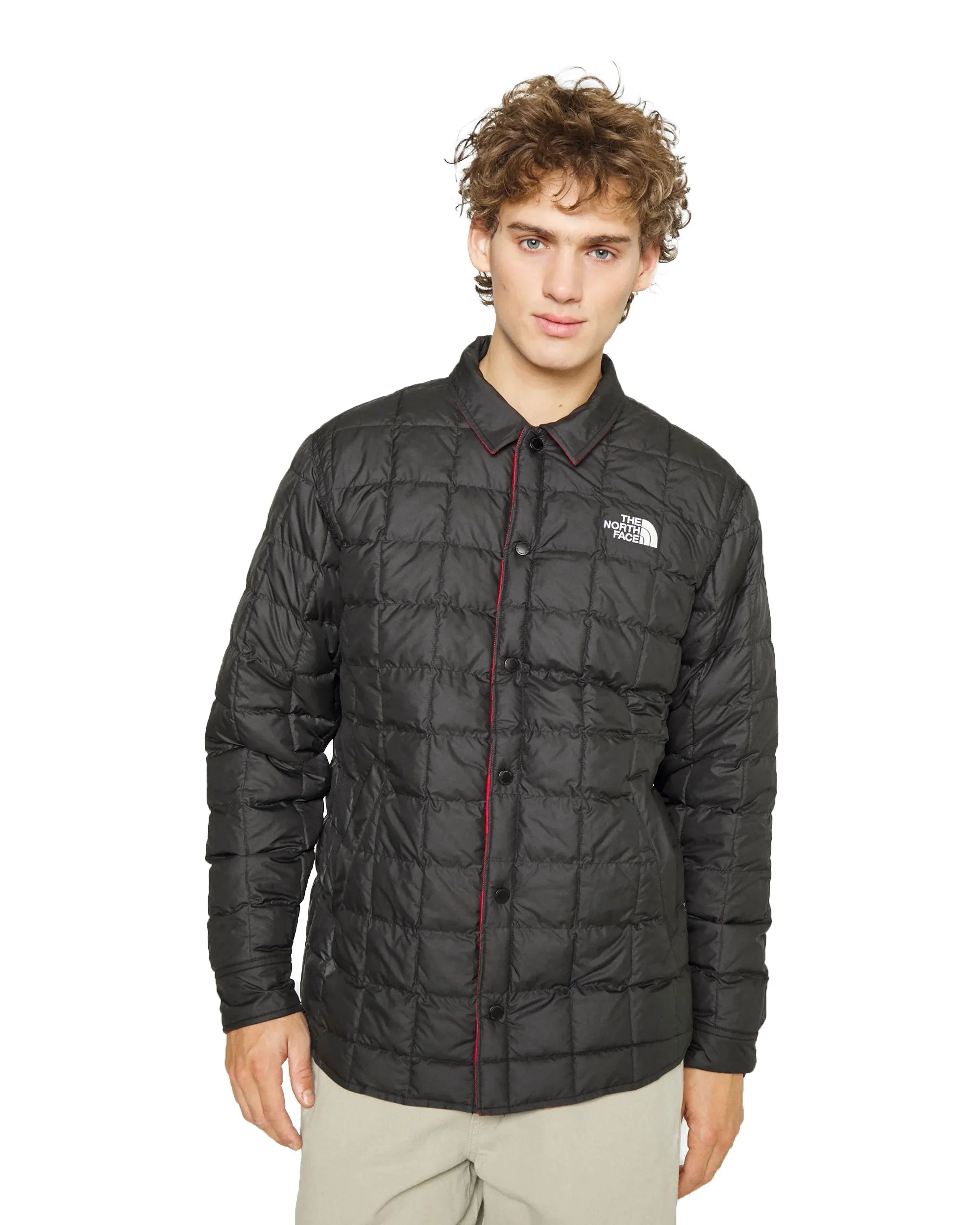 The North Face Reversible Thermoball Jacket Rosso Nero