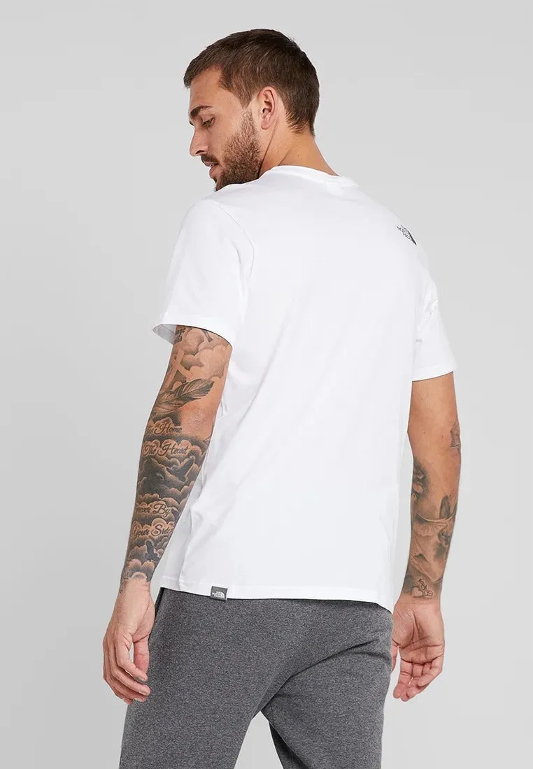 The North Face T-Shirt Mezza Manica Simple Dome Bianca 2023