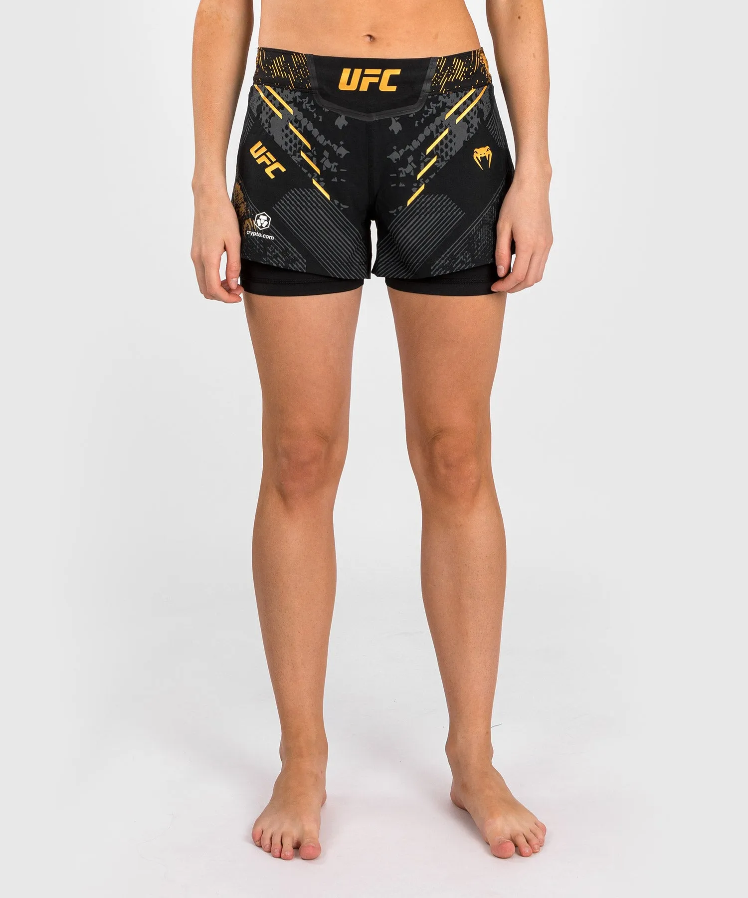 UFC Adrenaline by Venum Personalized Authentic Fight Night Women’s Fight Short - Champion