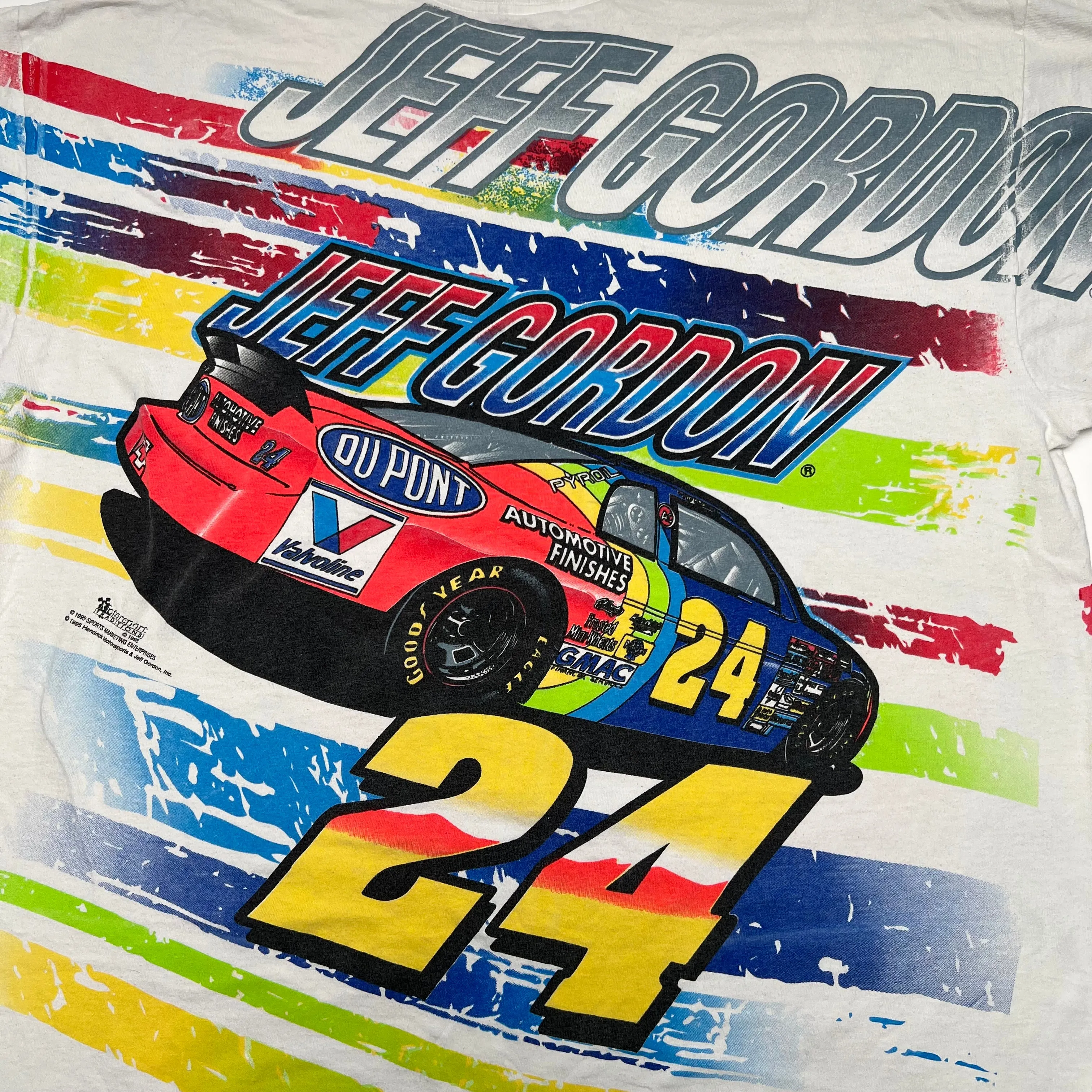 Vintage '95 Jeff Gordon Winston Cup Champion All Over Print Tee (XL)