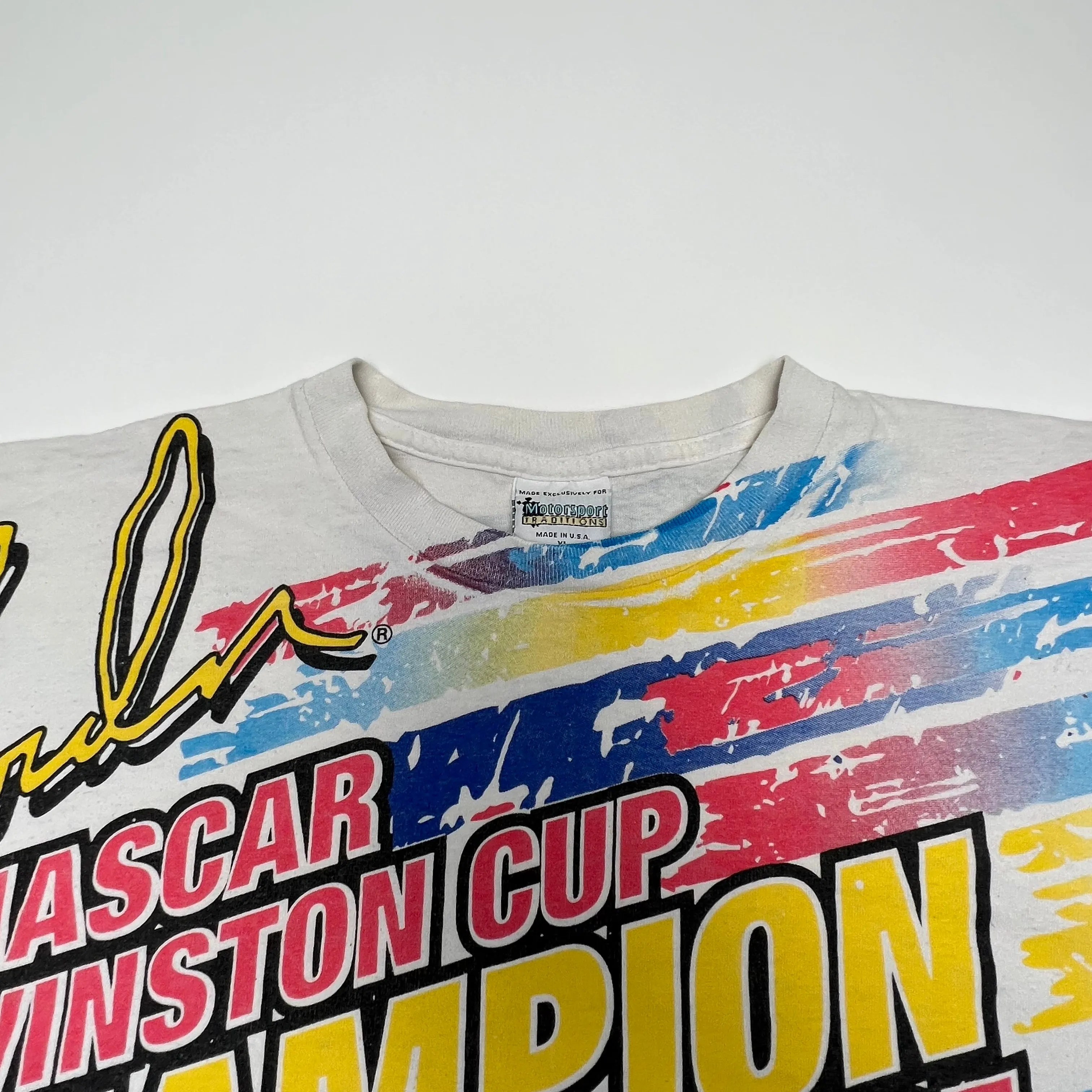 Vintage '95 Jeff Gordon Winston Cup Champion All Over Print Tee (XL)