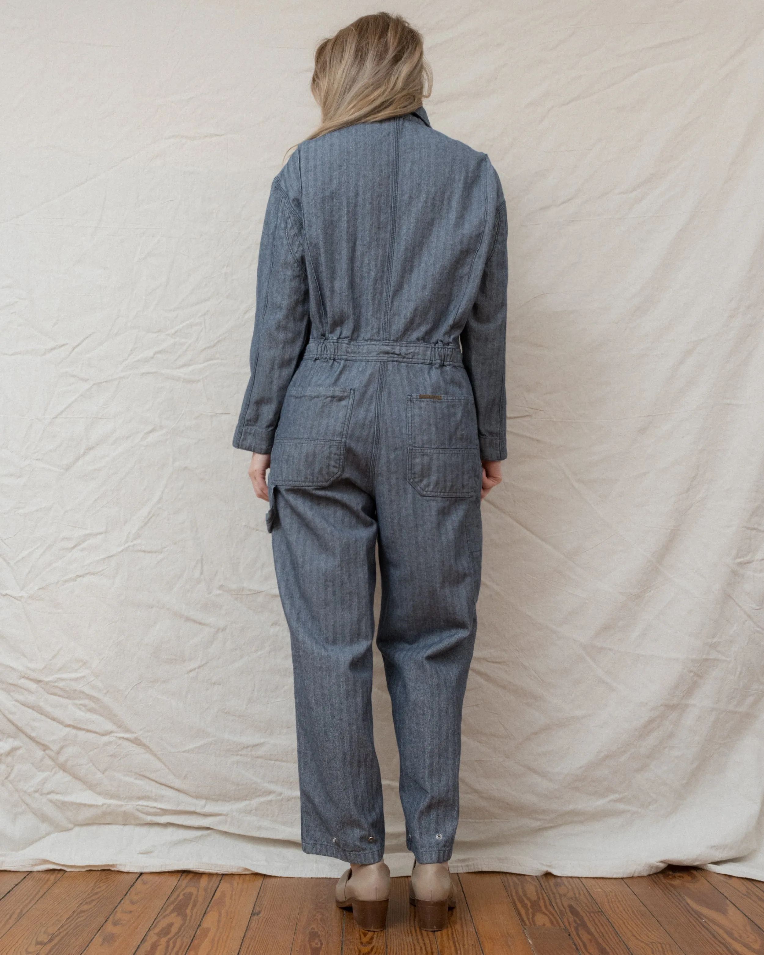 Vintage Herringbone Overalls (S-L)