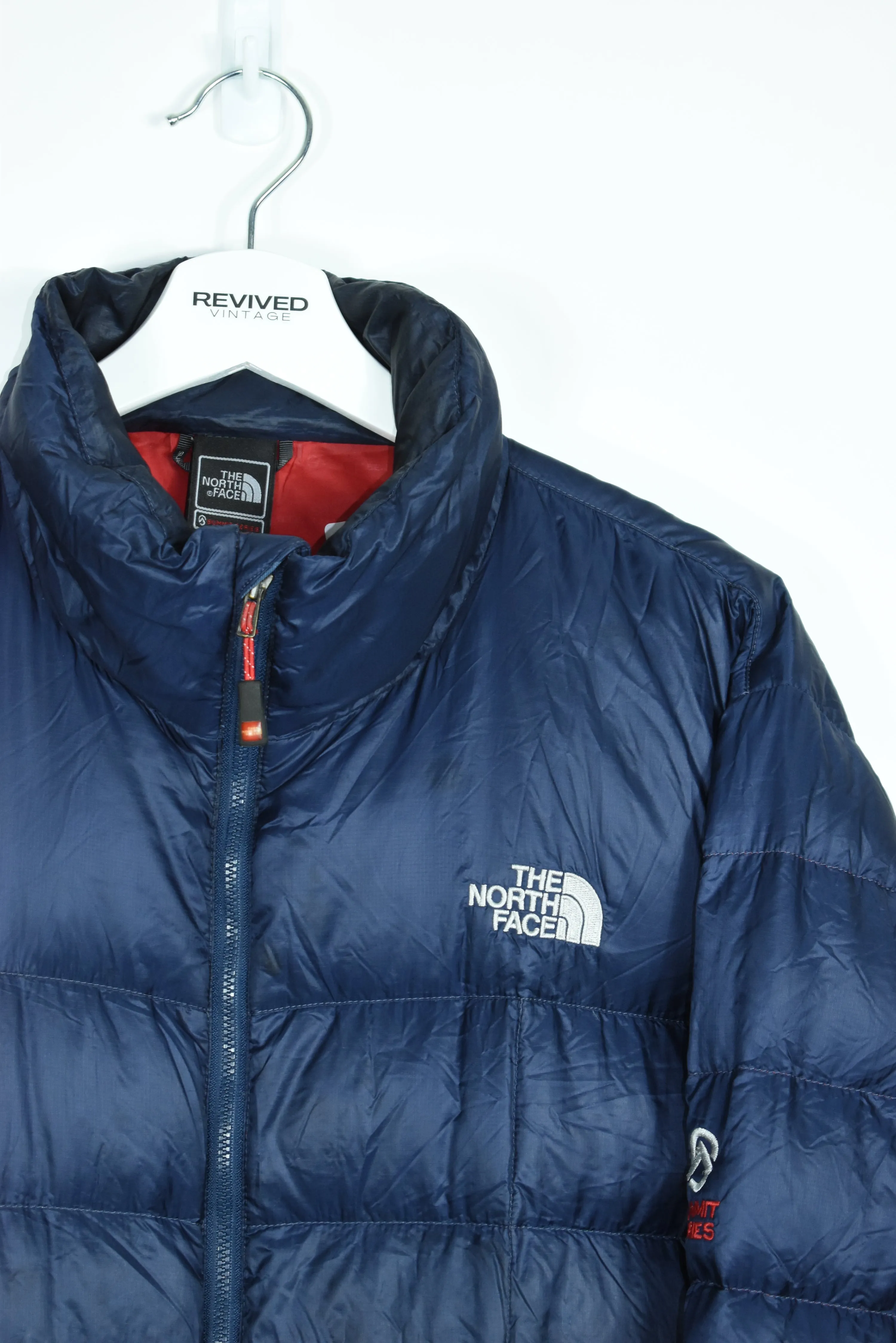 Vintage North Face Navy Puffer 800 Sumit Series LARGE /XL