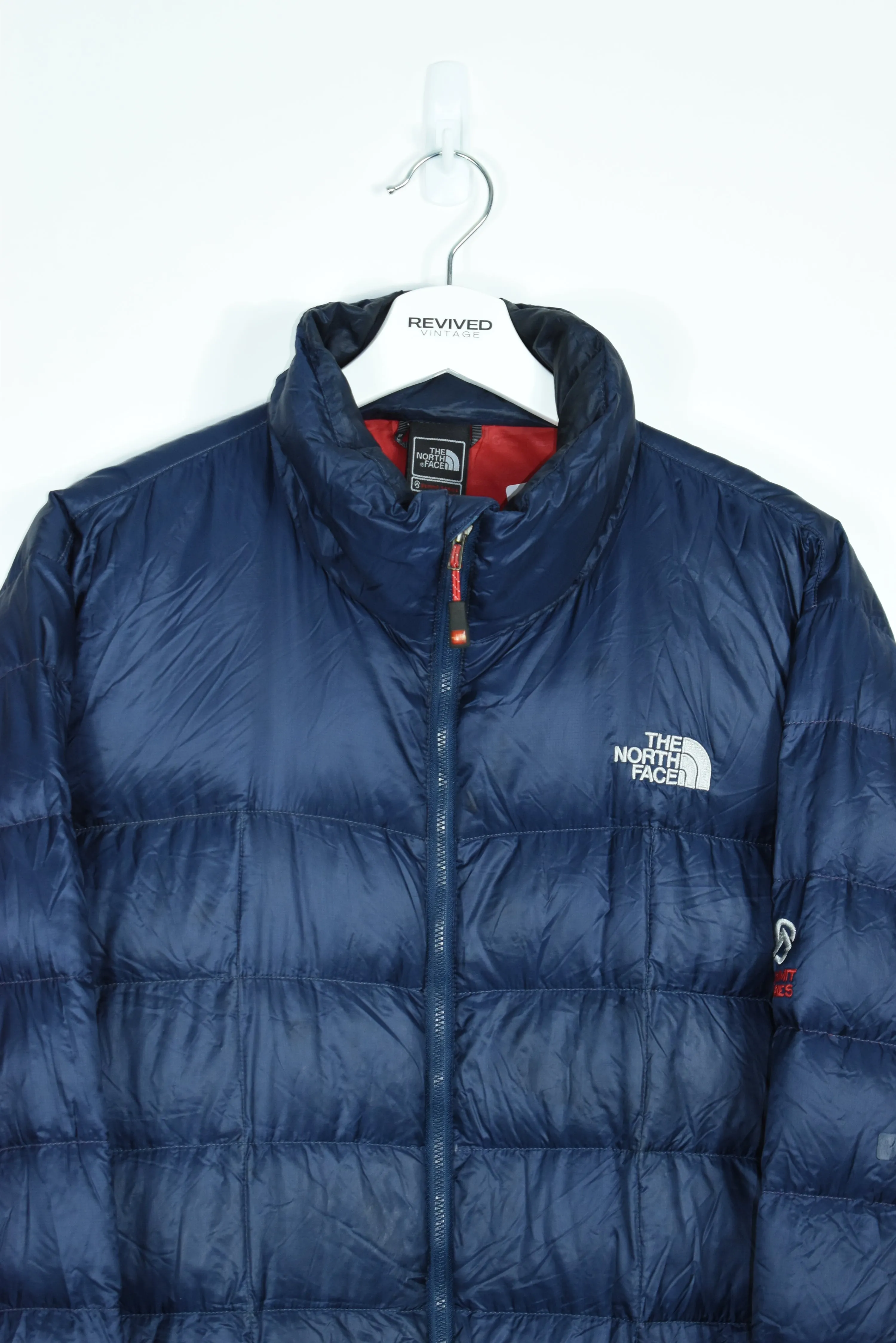 Vintage North Face Navy Puffer 800 Sumit Series LARGE /XL