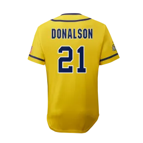 YOUTH Bananas Jared Donalson #21 EvoShield Jersey - Yellow